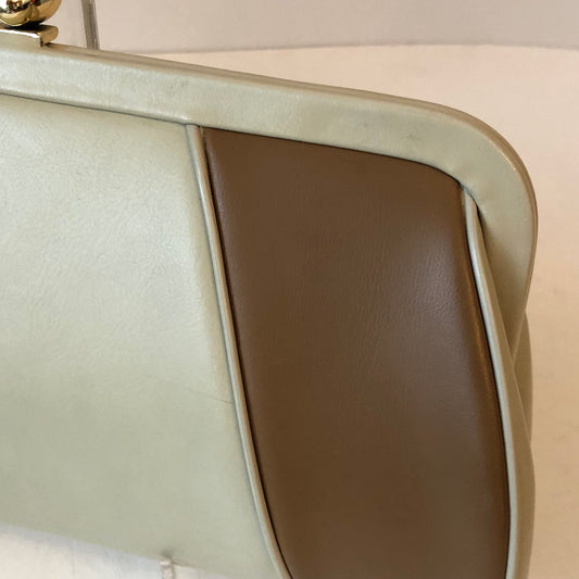 1960’s Vinyl Color-blocking Clutch
