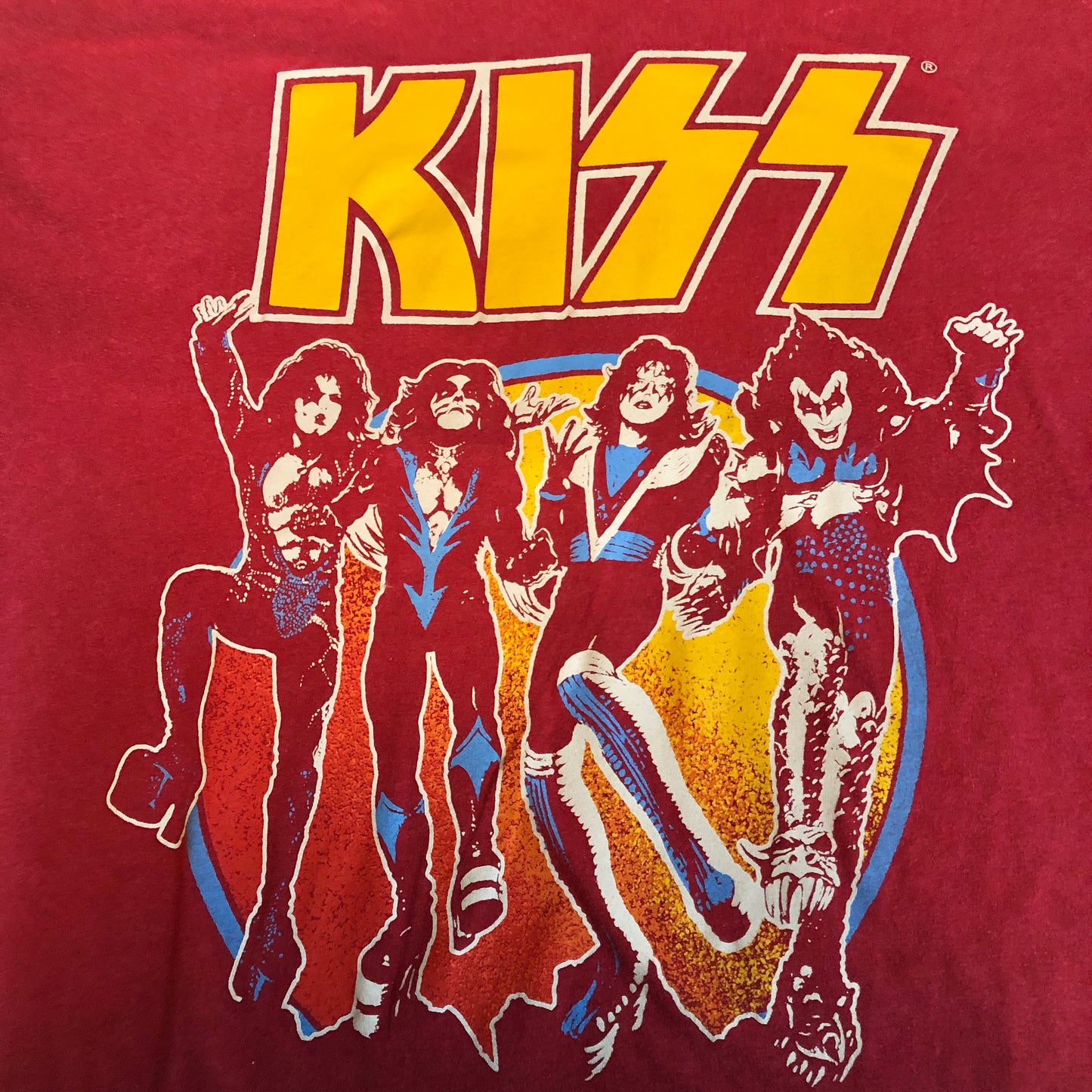 Vintage Kiss “Kiss” Greatest Hits T-Shirt, Size Large/XL