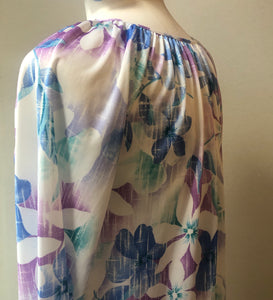 Vintage Travel-Lite by Boutique 2PC House Coat and Nightgown Set, Size Medium-Large