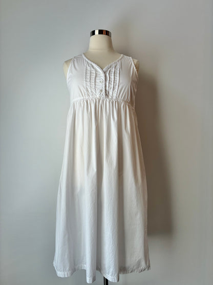 Hanna Anderson Sleeveless 3 Button Nightgown, 100% Cotton, Size: Large