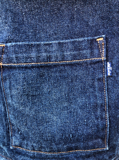 Pre-Owned Levi Strauss Crafted Japanese Neppy Denim Trucker Jacket, Size Men’s Small
