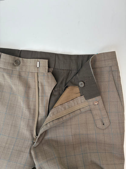 Vittale Fratellio Window Pane Trousers, Cashmere-Wool Blend, 33x30
