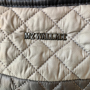 Pre-Owned MZ Wallace Parker Quilted Colorblock Crossbody Satchel Bag