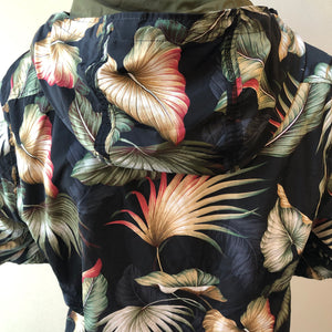 NWT Pre-Owned Scotch & Soda Palm Print Lightweight Travel Jacket, Size Large/XL