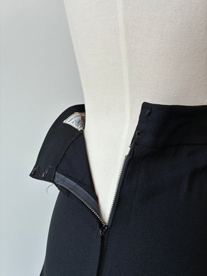 1970’s Just Gordon Trimmed Handkerchief Hem Skirt, Size: 2