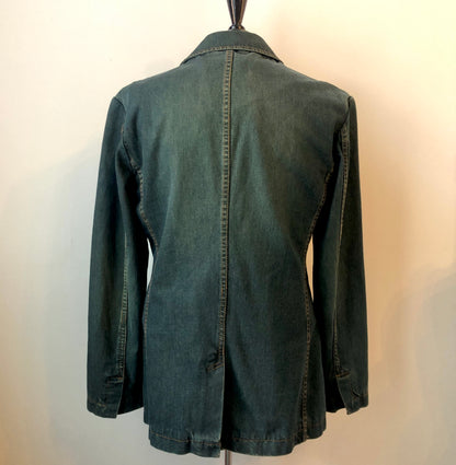 Pre-Owned Men’s French Connection UK Denim Blazer, Size 40 Regular