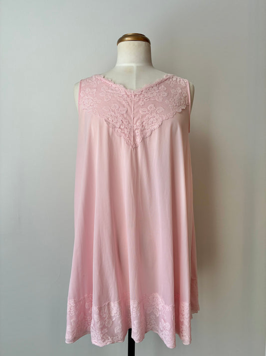 1960’s Henson Kickernick Pink Babydoll Sleep-dress, Size: Medium, 100% Nylon