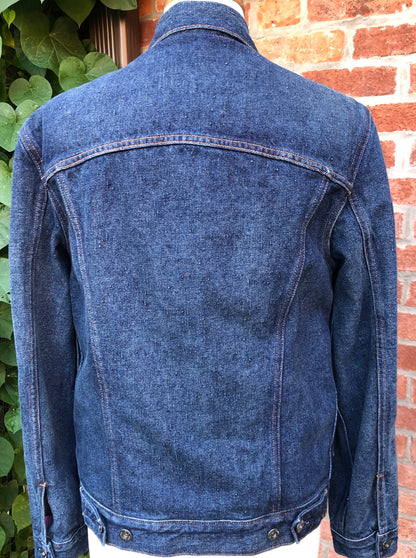Pre-Owned Levi Strauss Crafted Japanese Neppy Denim Trucker Jacket, Size Men’s Small