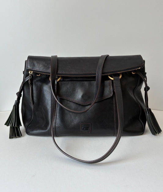 Pre-owned Dooney & Bourke Florentine Leather Smith Bag