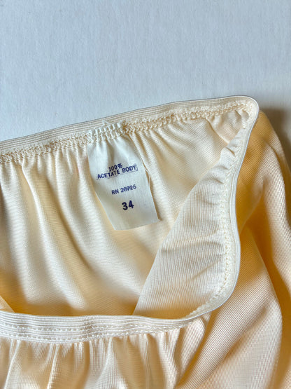 1950’s Quilted Bed Jacket and Pajama Pant Set, Size: 34, Material: Acetate and Cotton (with box)