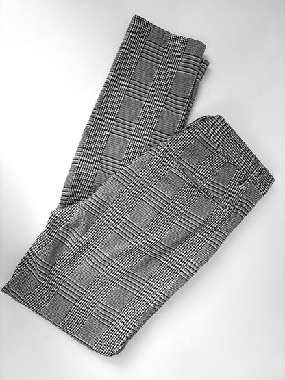 Elwood Retro Plaid Pants, Size: 30x30, Material: Cotton