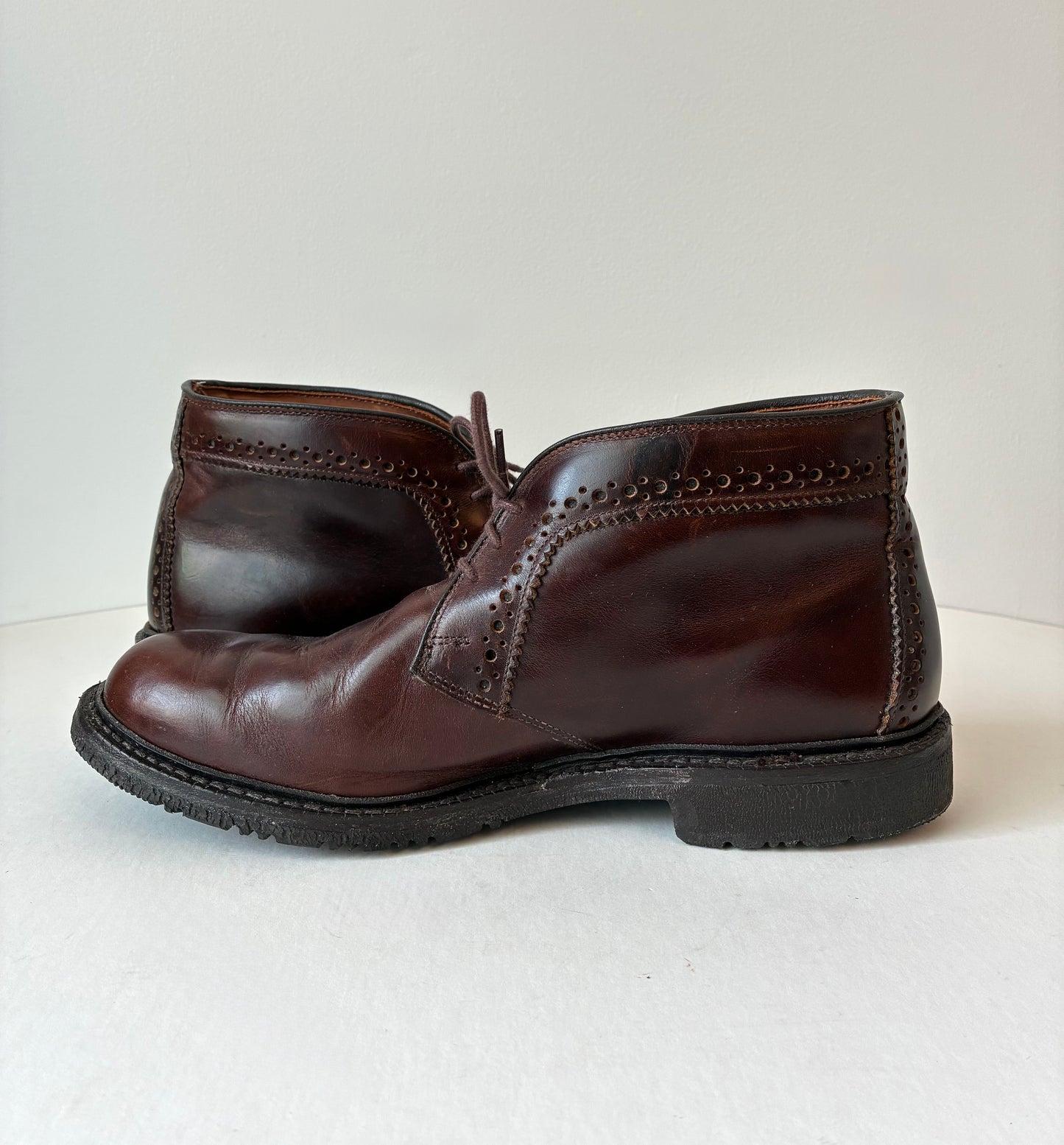 Pre-Owned Men’s Allen Edmonds Bellevue Leather Chukka Boots, Size: 10.5W