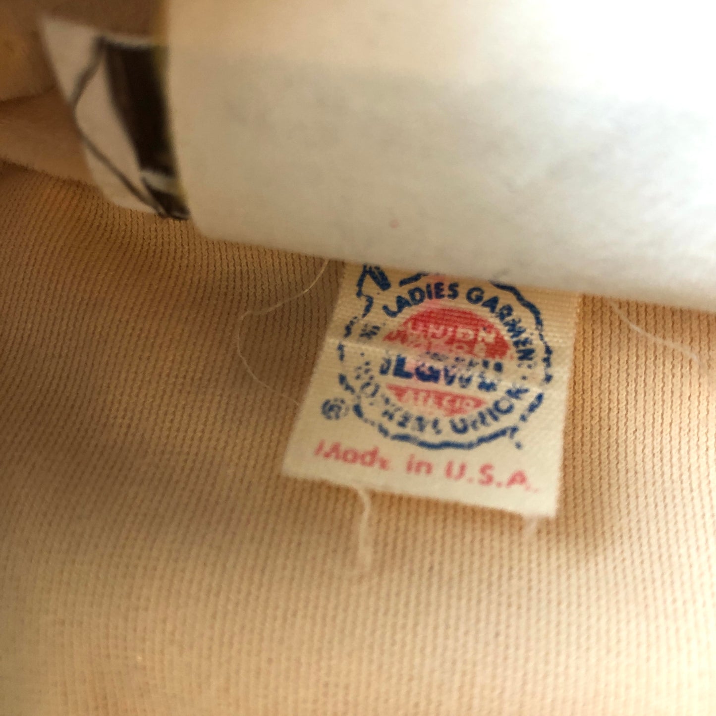 1970’s Non-Stop Velour Elastic Waist Banded Pullover Dress, Size Med