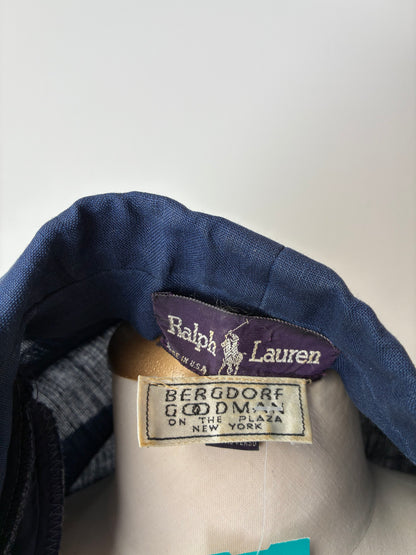1990’s Ralph Lauren Flared Shirt Dress, 100% Linen, Size: 10
