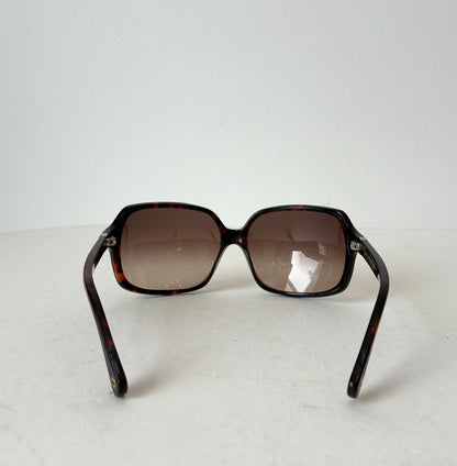 Y2K Pre-Owned Coach Tortoiseshell Sunglasses (with case)