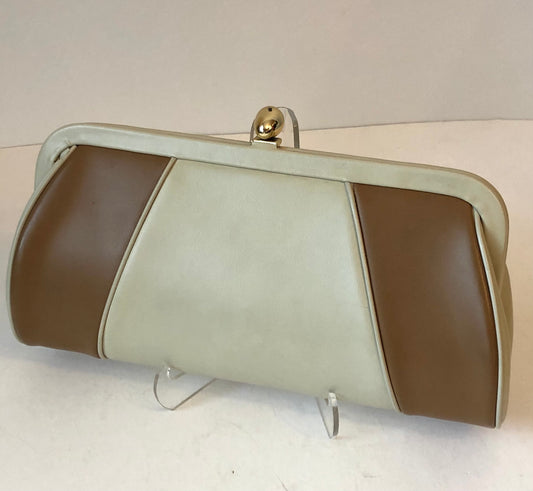 1960’s Vinyl Color-blocking Clutch