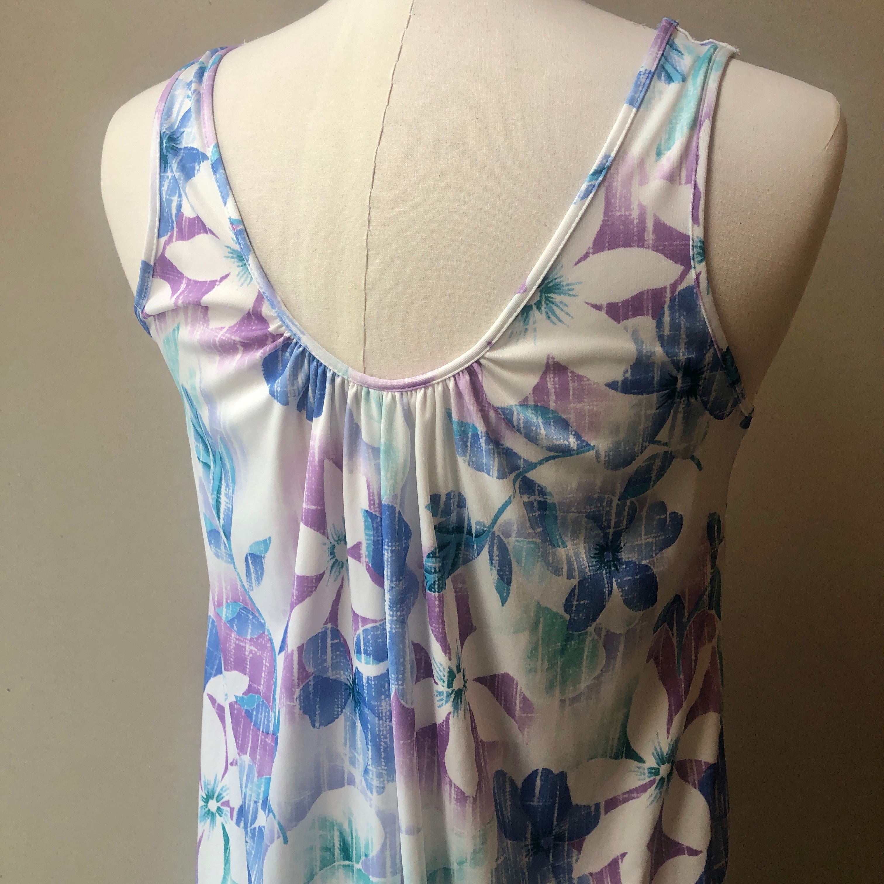 Vintage Travel-Lite by Boutique 2PC House Coat and Nightgown Set, Size Medium-Large