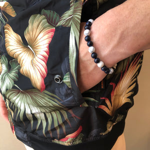 NWT Pre-Owned Scotch & Soda Palm Print Lightweight Travel Jacket, Size Large/XL