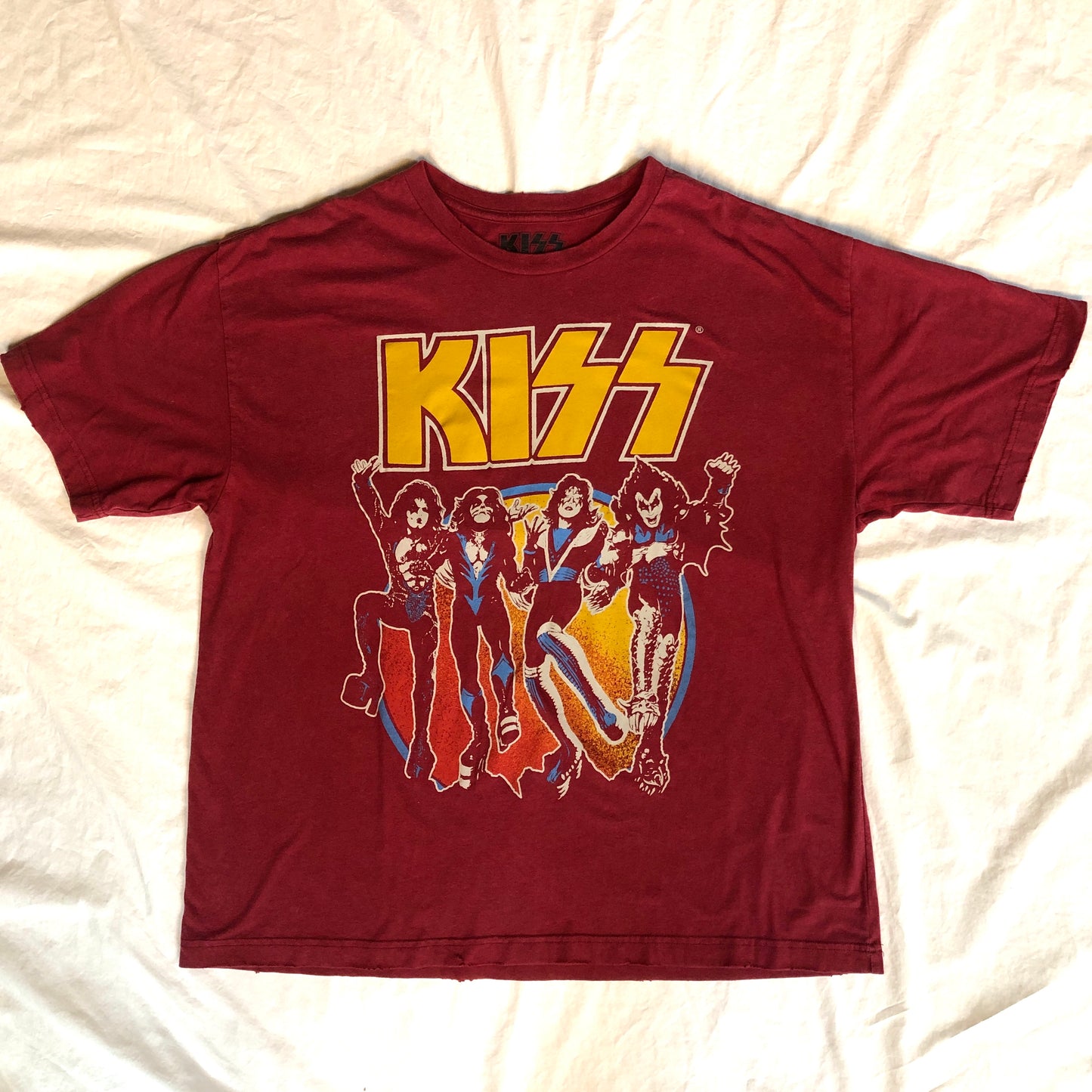 Vintage Kiss “Kiss” Greatest Hits T-Shirt, Size Large/XL