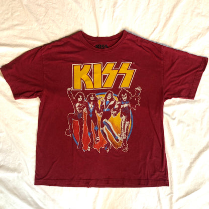Vintage Kiss “Kiss” Greatest Hits T-Shirt, Size Large/XL