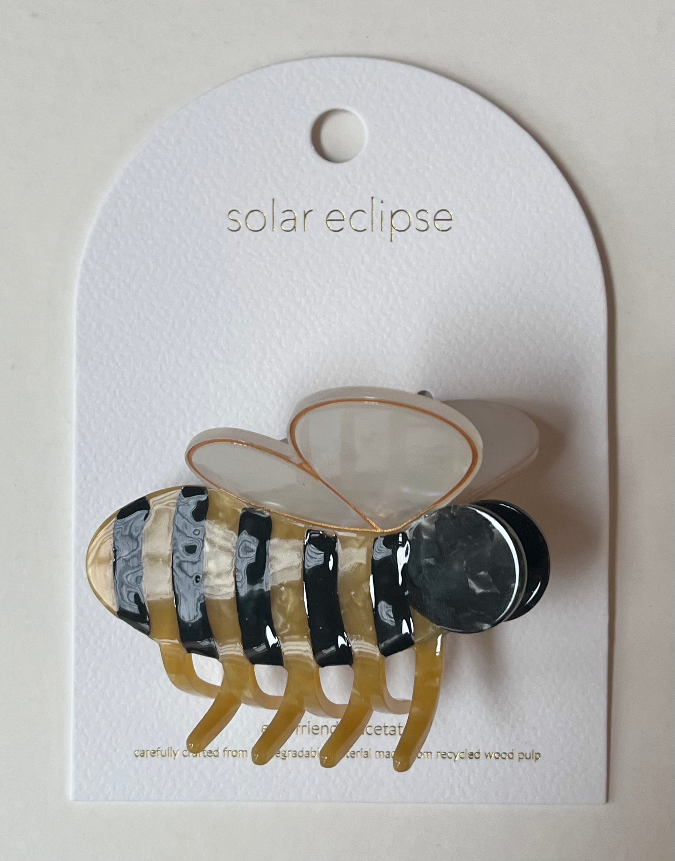 Solar Eclipse Eco-Friendly Hair Clips