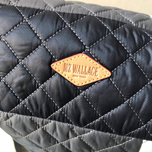 Pre-Owned MZ Wallace Parker Quilted Colorblock Crossbody Satchel Bag