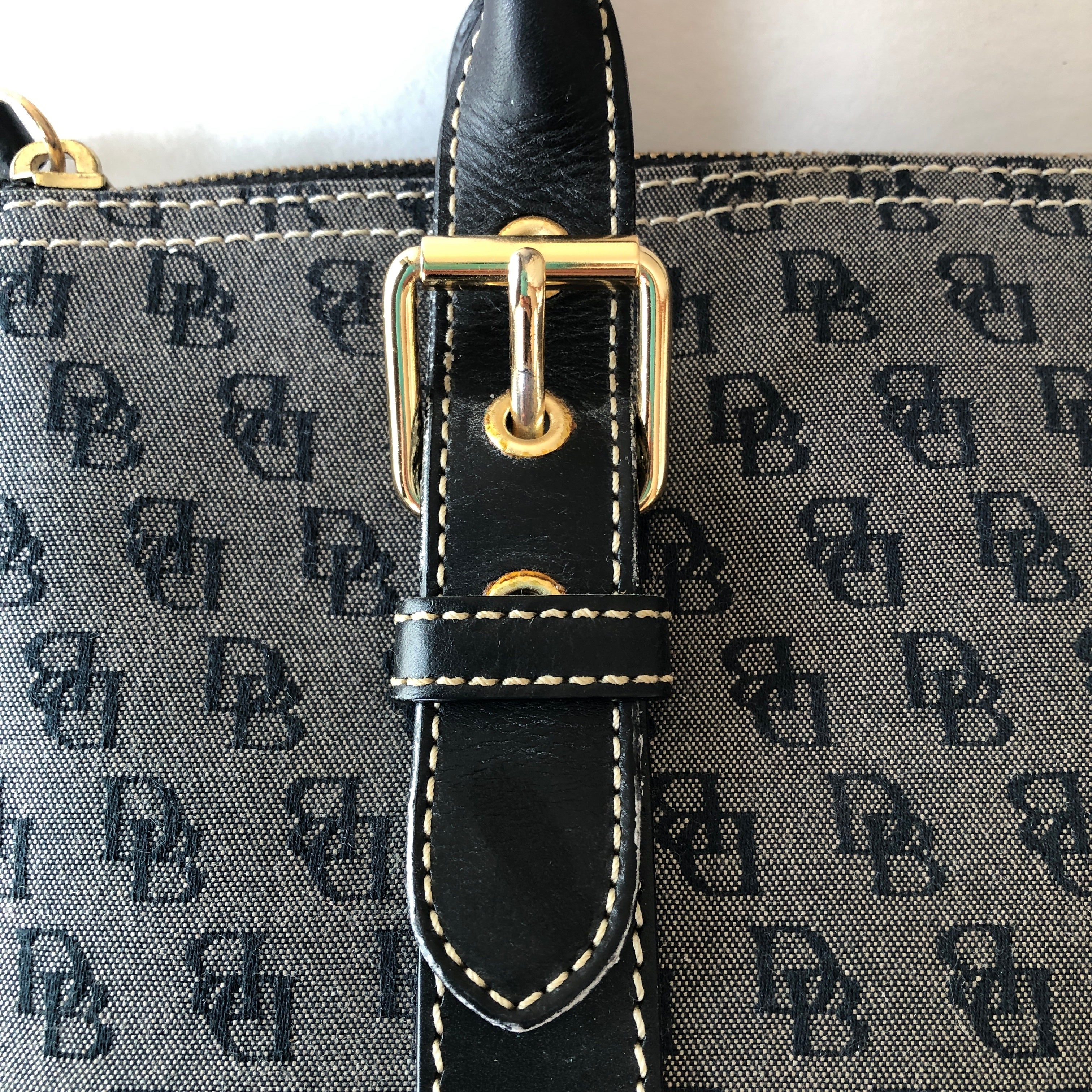 Vintage Pre-Owned Dooney & Bourke Monogram Shoulder Bag
