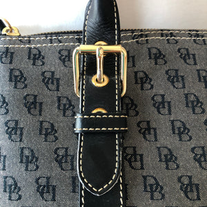 Vintage Pre-Owned Dooney & Bourke Monogram Shoulder Bag