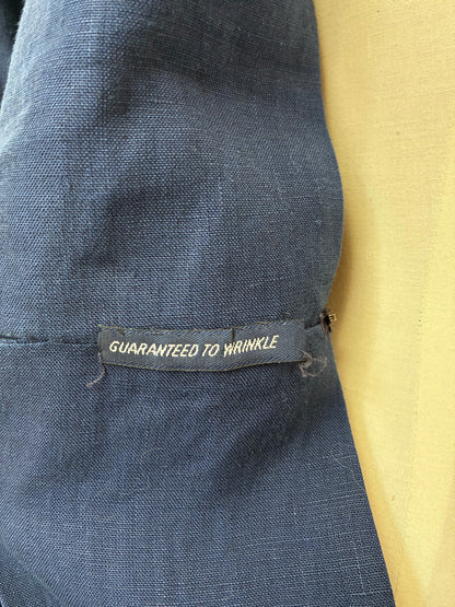 1990’s Ralph Lauren Flared Shirt Dress, 100% Linen, Size: 10