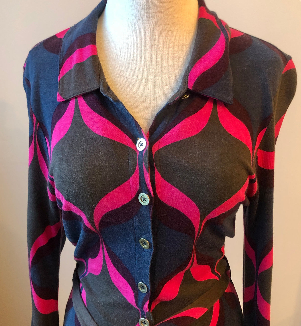 Pre-Owned Boden Carnaby Shirt Dress with Belt, Size XS-Small