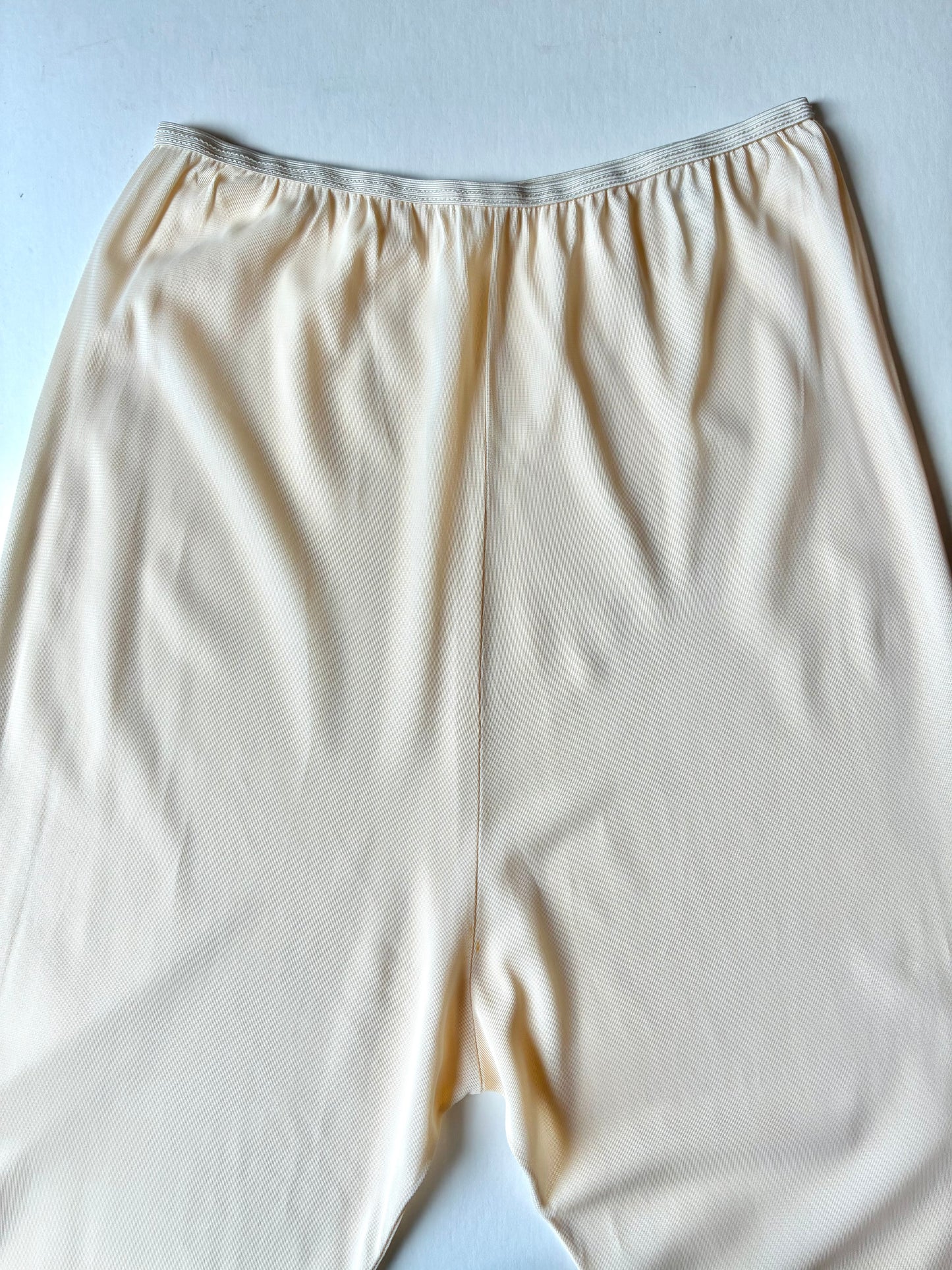 1950’s Quilted Bed Jacket and Pajama Pant Set, Size: 34, Material: Acetate and Cotton (with box)