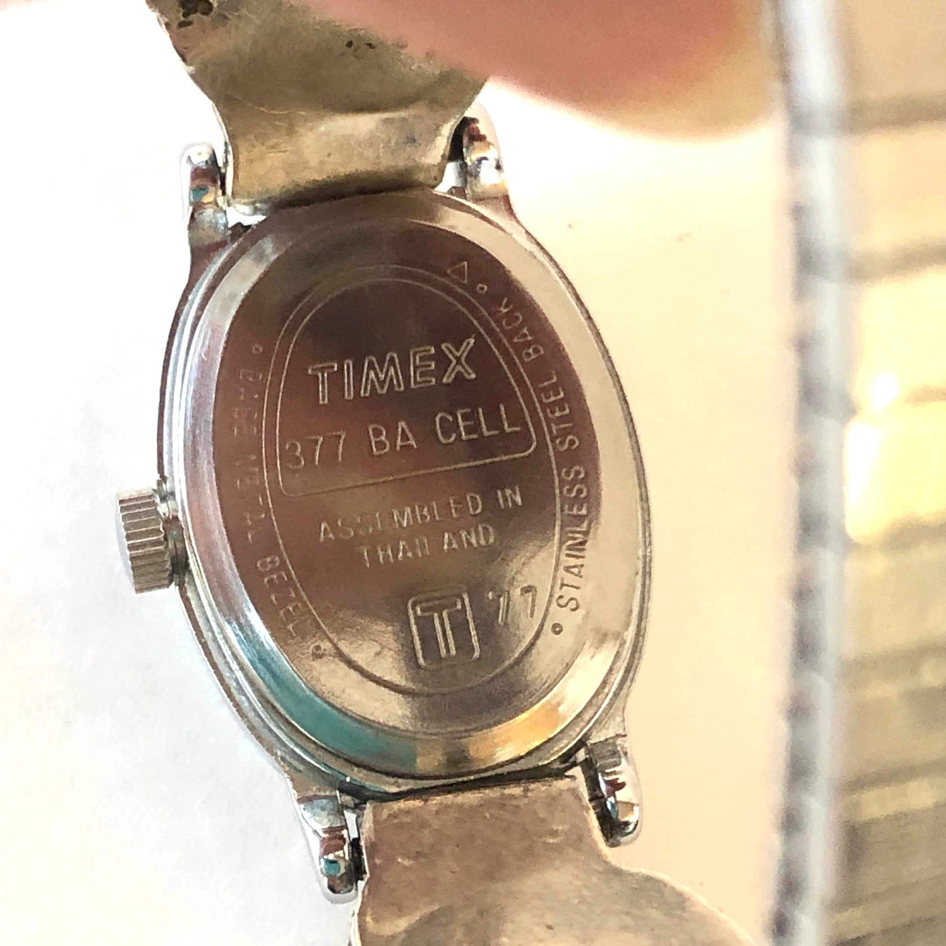 Vintage Timex Southwestern Style Sterling, Coral, and Turquoise Ladies Watch