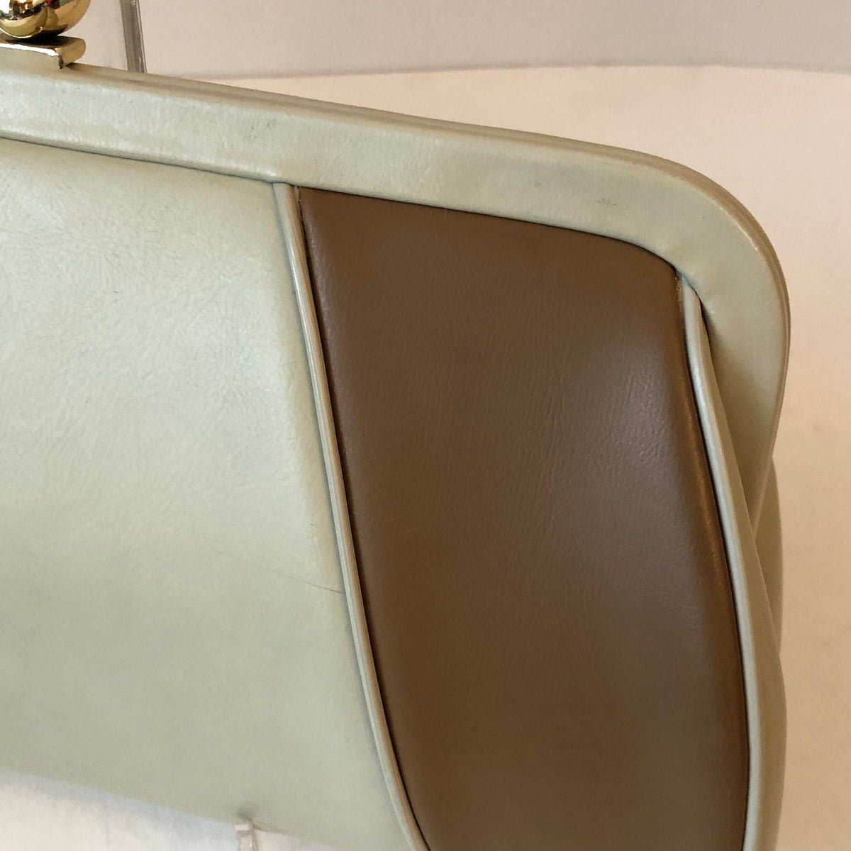 1960’s Vinyl Color-blocking Clutch