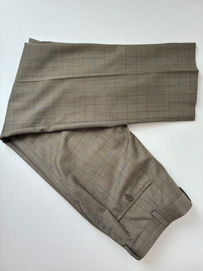 Vittale Fratellio Window Pane Trousers, Cashmere-Wool Blend, 33x30