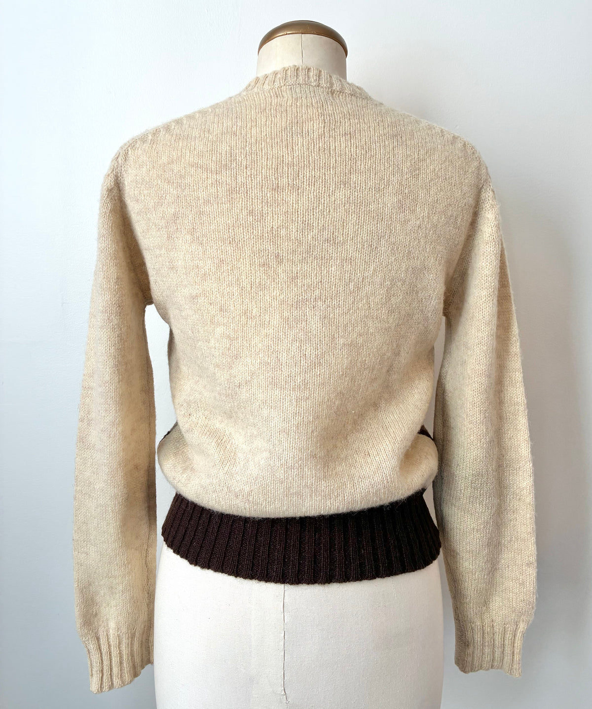 70’s Aston Argyle Shetland Wool Sweater, Size Small