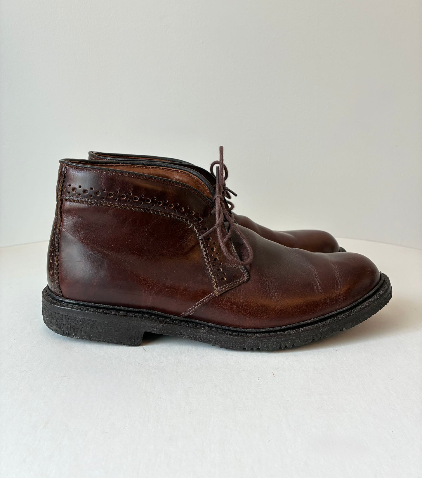 Pre-Owned Men’s Allen Edmonds Bellevue Leather Chukka Boots, Size: 10.5W