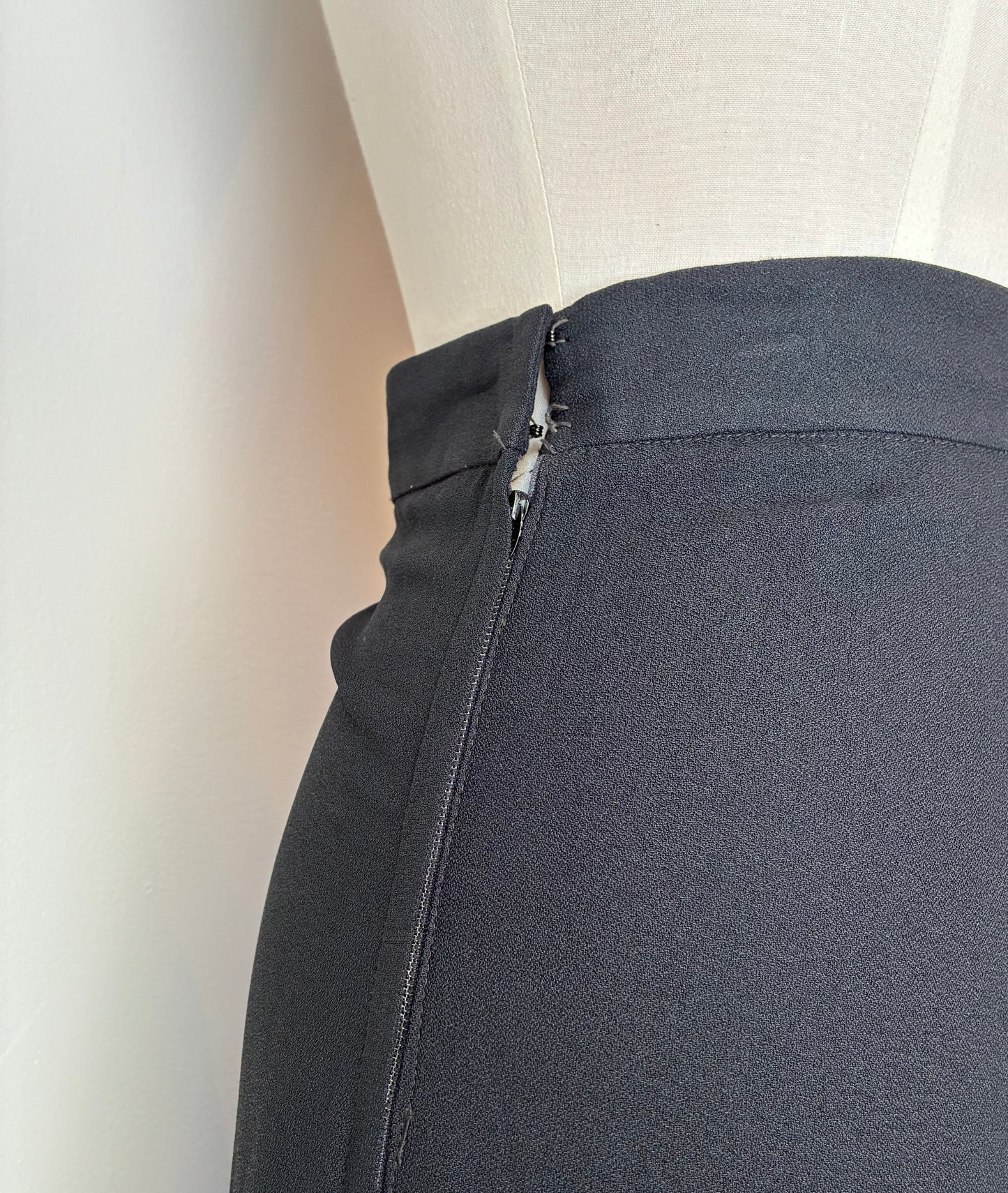 1970’s Just Gordon Trimmed Handkerchief Hem Skirt, Size: 2