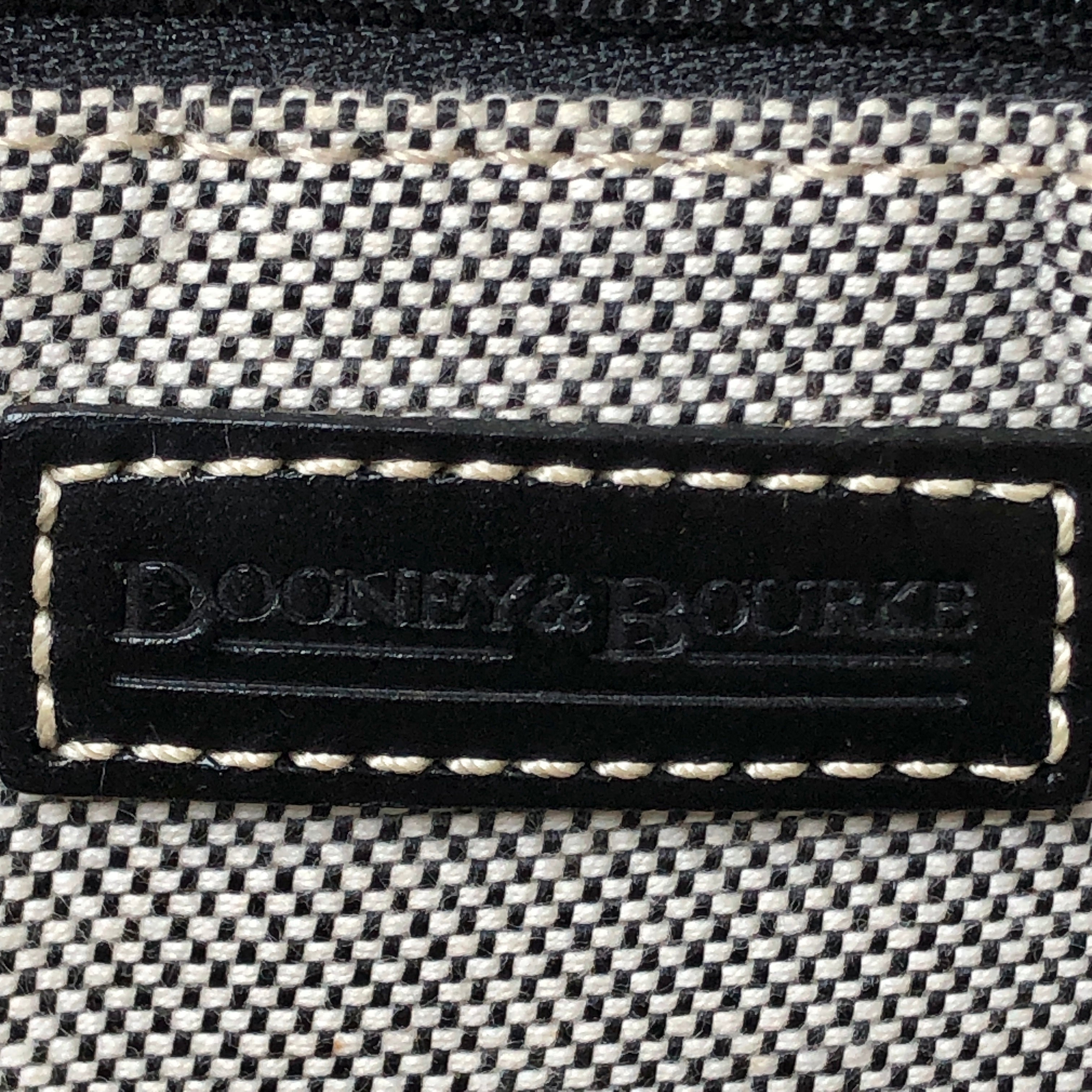 Vintage Pre-Owned Dooney & Bourke Monogram Shoulder Bag