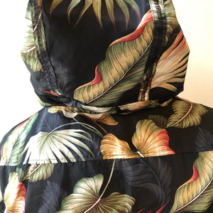 NWT Pre-Owned Scotch & Soda Palm Print Lightweight Travel Jacket, Size Large/XL