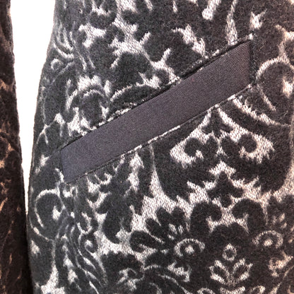 Pre-Owned Cabi Soft Wool Blend Paisley Jacquard Single Button Jacket, Size 6/8