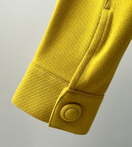 Cabi Olive Cropped Knit Zip Up Jacket, Size: Medium