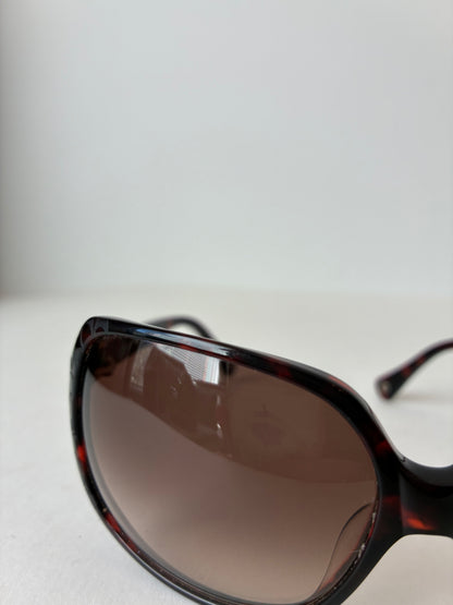 Y2K Pre-Owned Coach Tortoiseshell Sunglasses (with case)