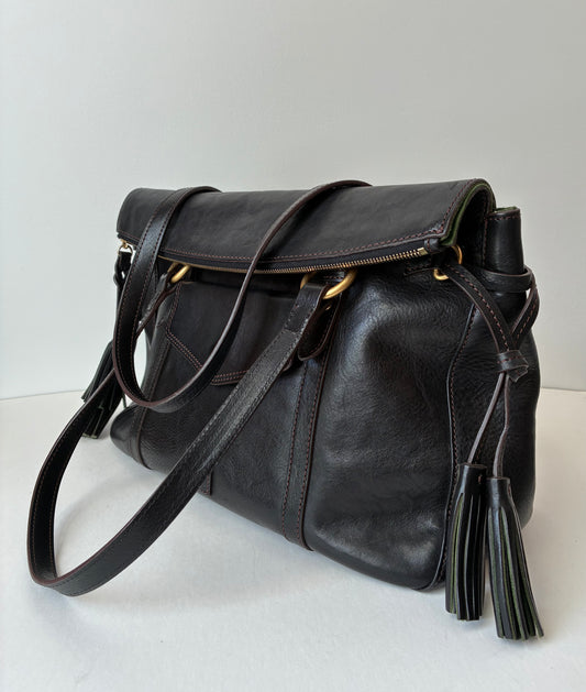 Pre-owned Dooney & Bourke Florentine Leather Smith Bag