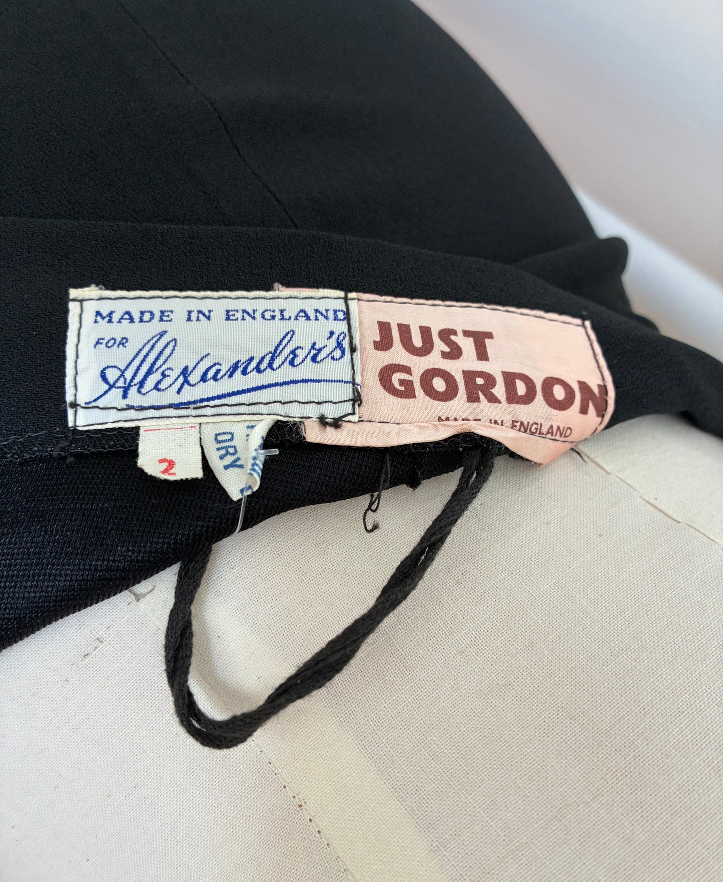 1970’s Just Gordon Trimmed Handkerchief Hem Skirt, Size: 2