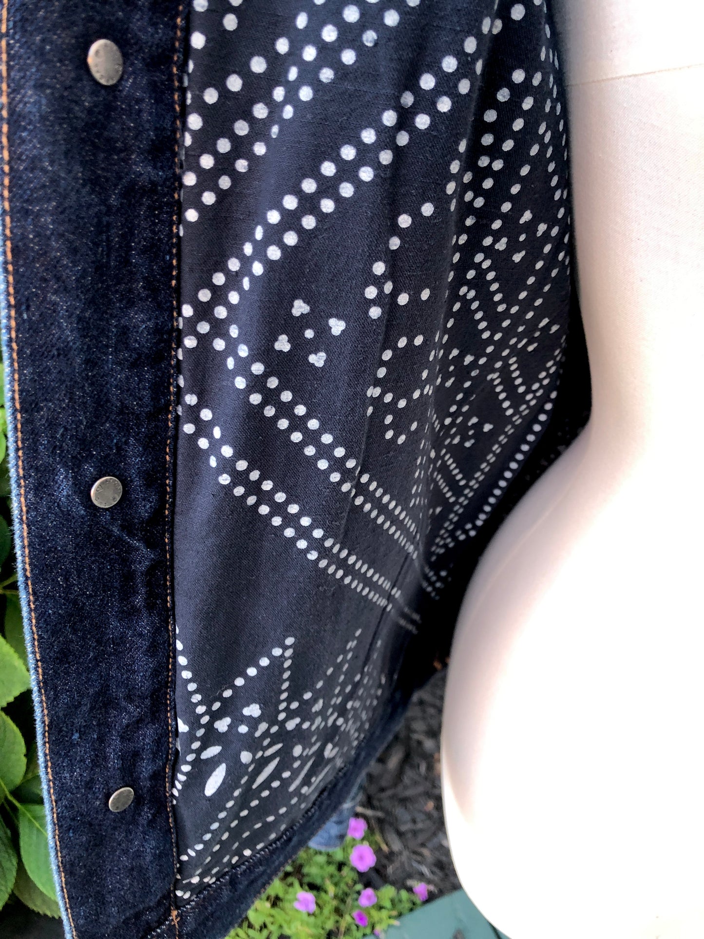 Pre-Owned Levi Strauss Crafted Japanese Neppy Denim Trucker Jacket, Size Men’s Small
