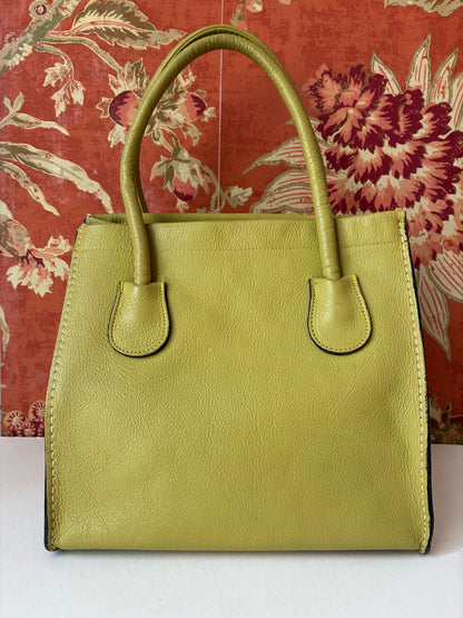 Pre-Owned 60’s Leather Bonnie Cashin Coach Dinky Tote
