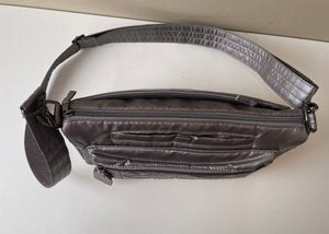 Lug Quilted Nylon Crossbody Bag