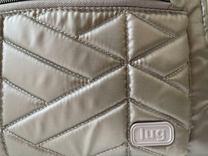 Lug Quilted Nylon Crossbody Bag
