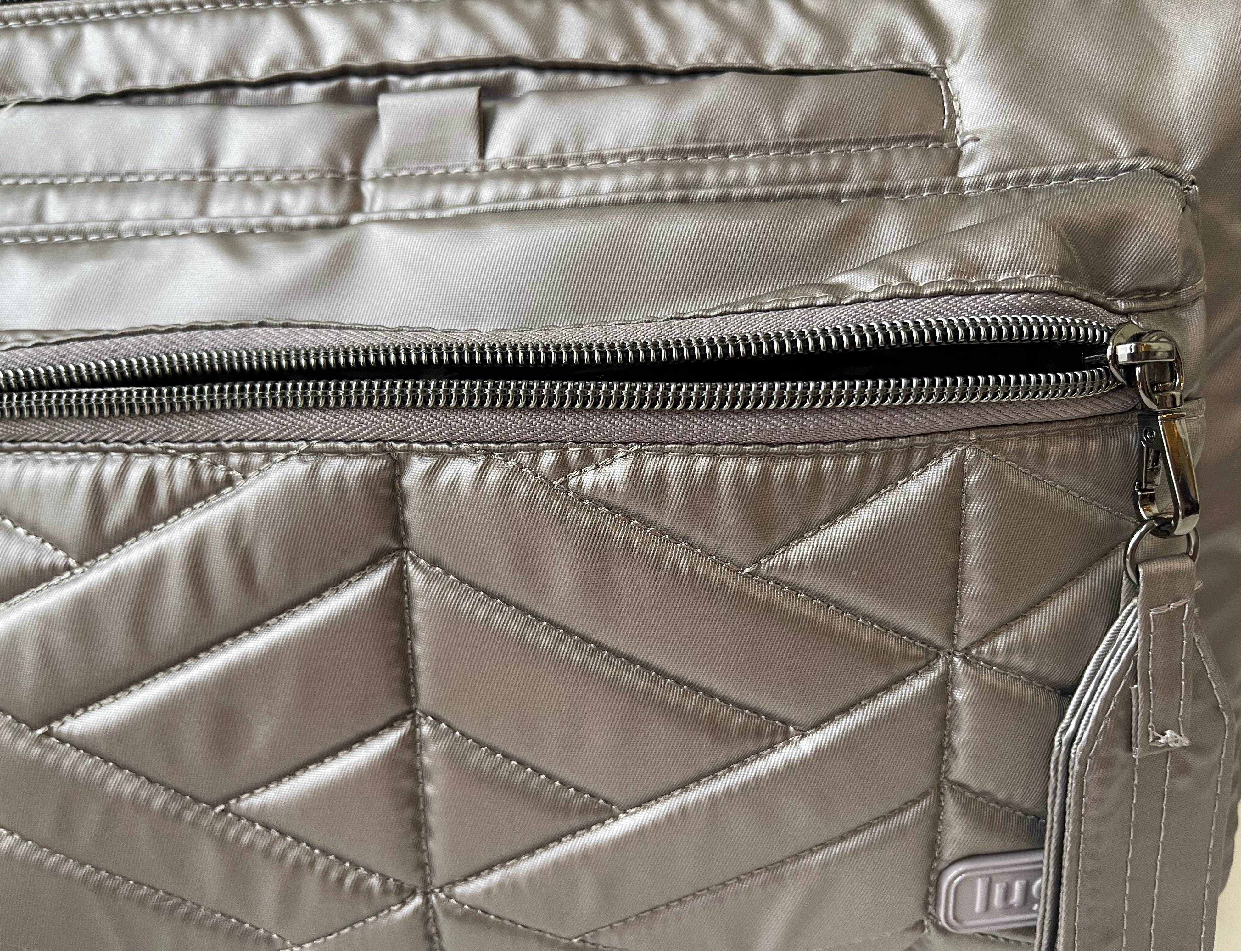 Lug Quilted Nylon Crossbody Bag