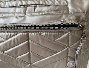 Lug Quilted Nylon Crossbody Bag